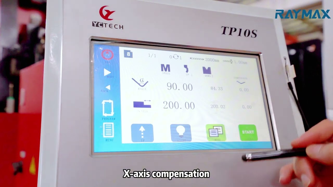 How to Use TP10S Controller? TP10S Opertation for Press Brake