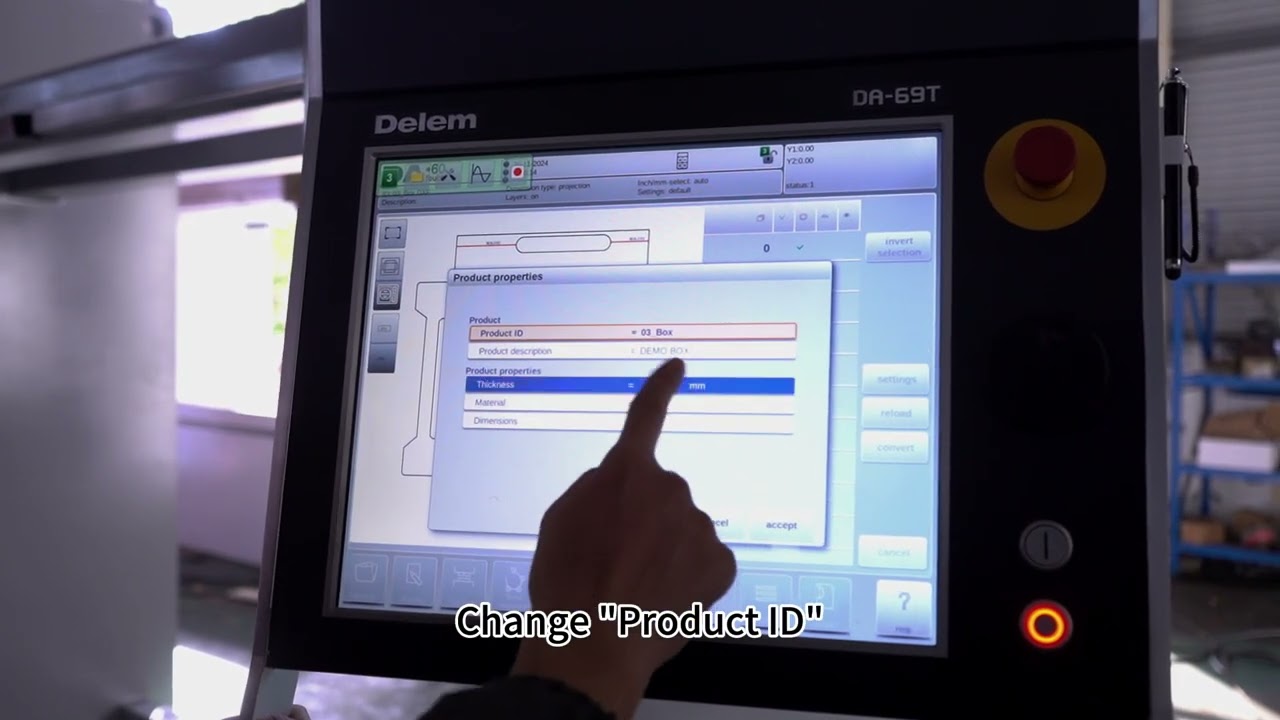 How to operate DA69T press brake control system?