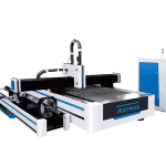 2 Open type fiber laser cutter for plate and tube
