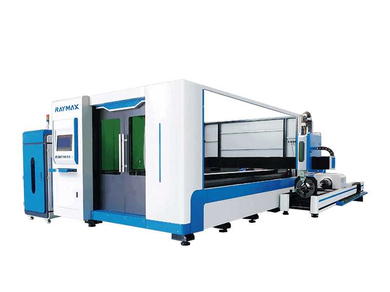4 Enclosed type fiber laser cutter for plate and tube