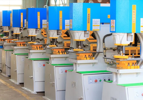 Punching and shearing machine display