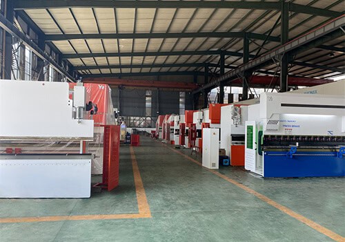 press brake sample room