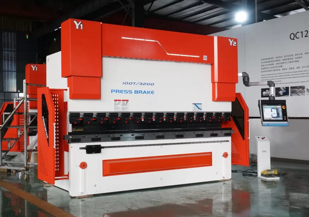50 100 ton x 10 ft 6 axis efficient series CNC hydraulic press brake bending machine for sale