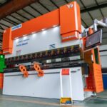 RAYMAX 75 100 ton x 36 Inch 8 Axis Ironworker Automated Press Brake For Sale