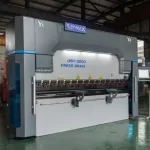 China 120 135 ton x 10 foot 6 axis hydraulic sheet metal press brake machine for sale
