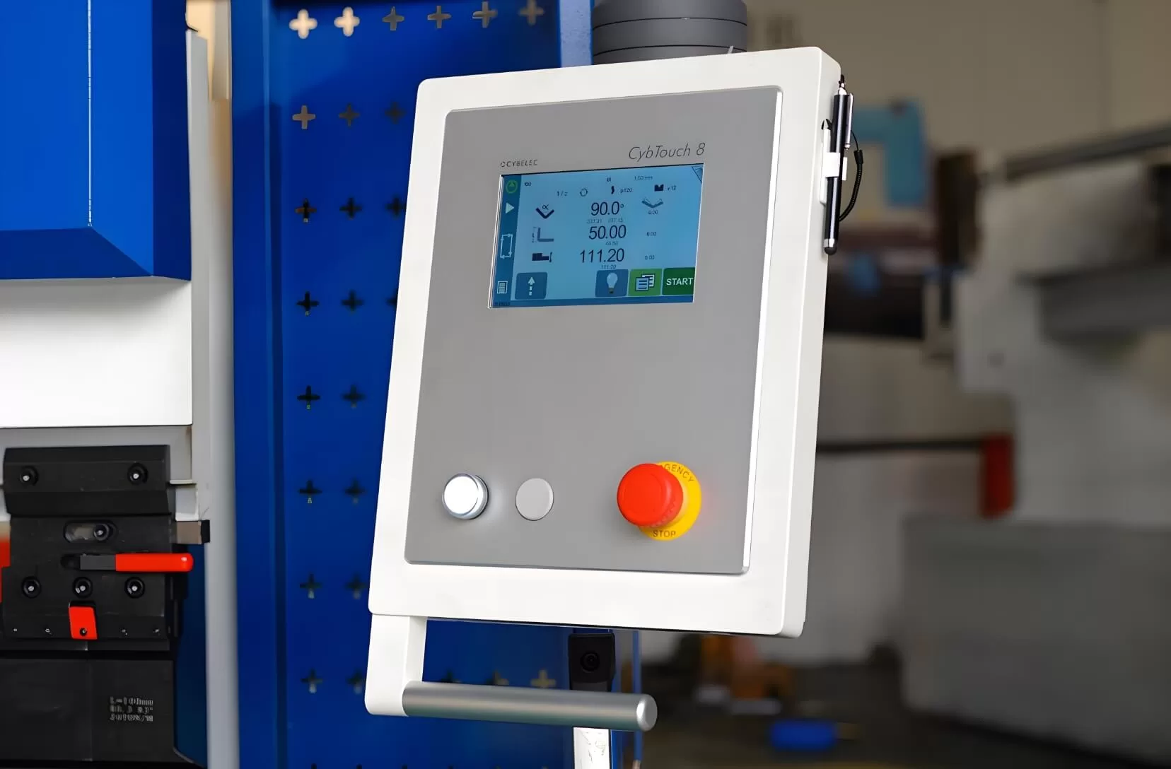 CYBELEC CybTouch 8 PS 2D graphic CNC System