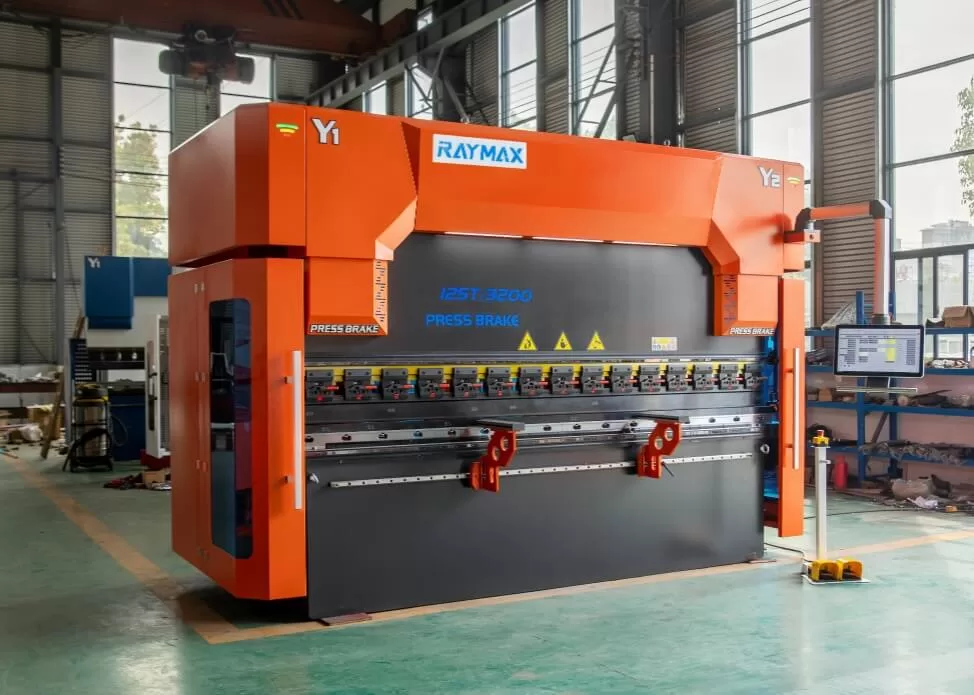 100 125 ton x 10 ft 8+1 axis shop hydraulic press metal brake for press for sale