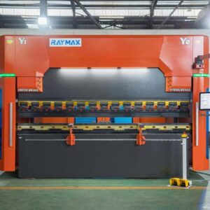 135 160 ton x 10 foot 8 axis hybrid hydraulic sheet metal press brake for shop press