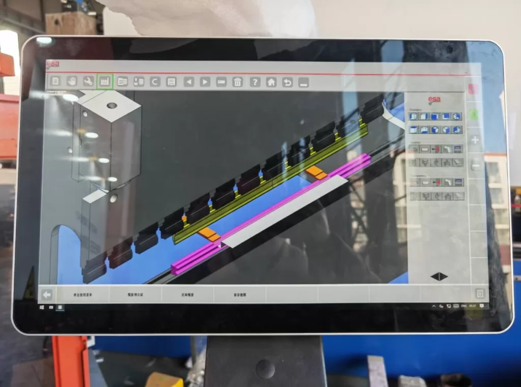 ESA S875 3D Graphical CNC System