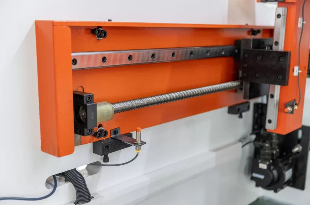 X-axis Guide Rail and Lead Screw