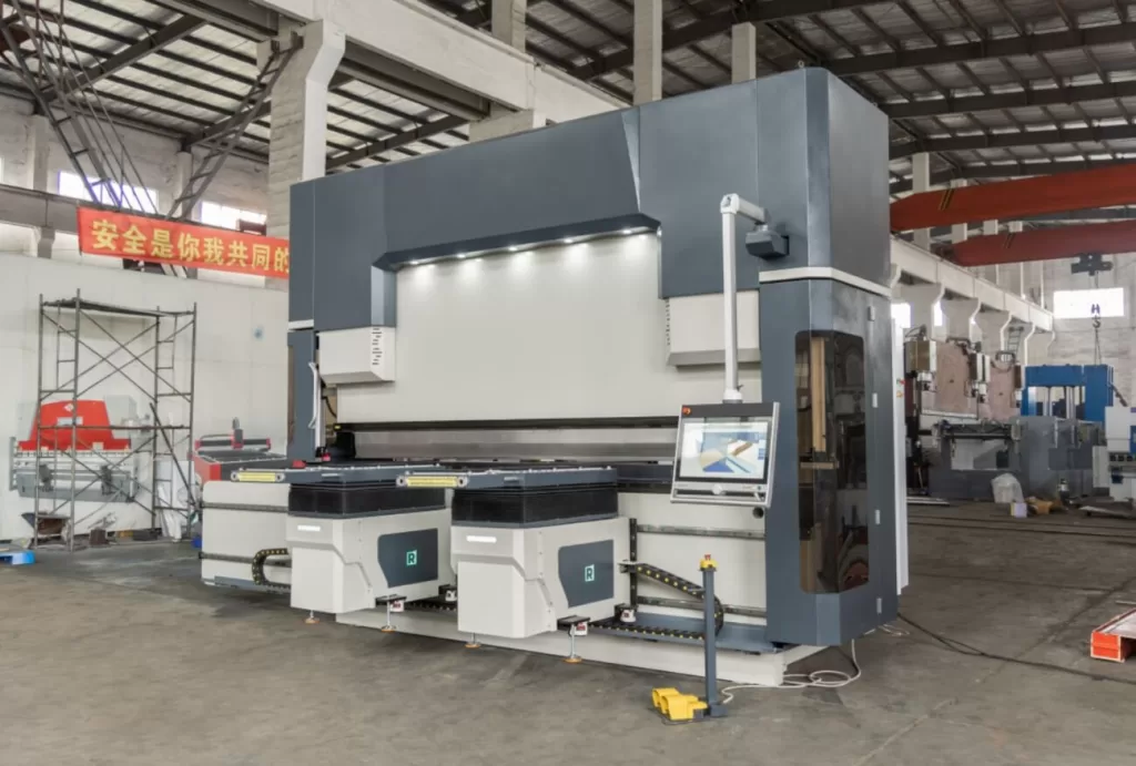 400 ton x 13 ft 6 axis h frame hydraulic sheet metal press brake machine for sale