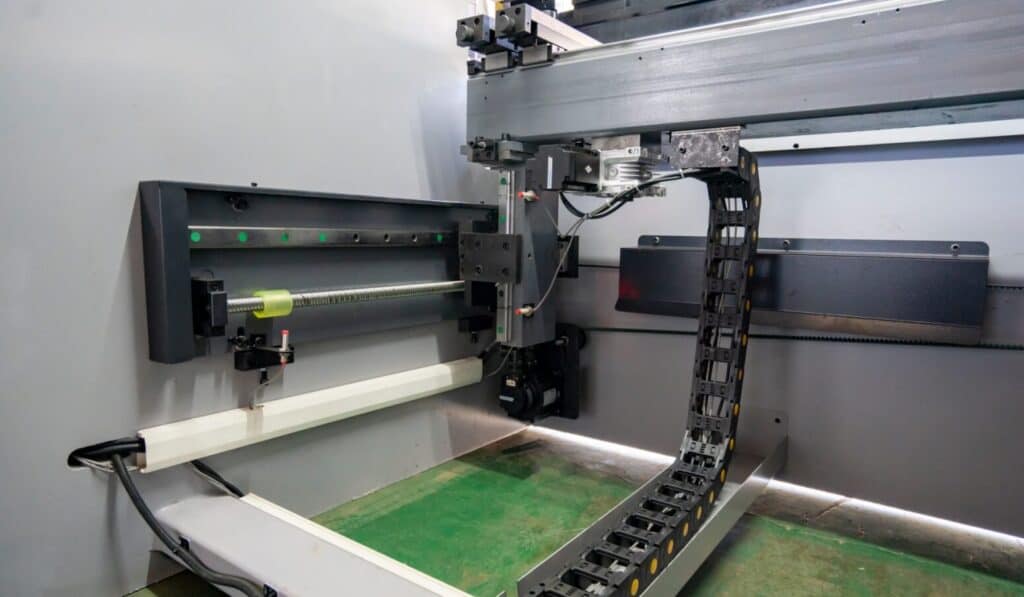 X-axis Guide Rail and Lead Screw