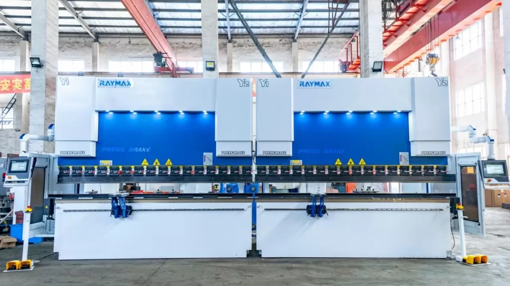 320 350 400 ton x 20 foot 6m 4 axis large CNC tandem press brake for sale