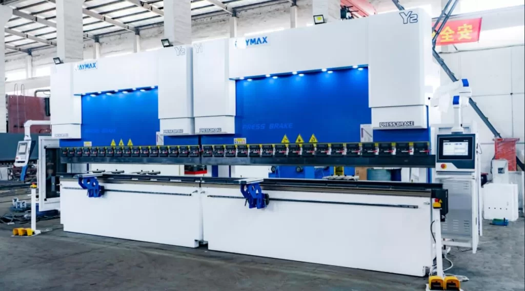 320 350 400 ton x 20 foot 6m 4 axis large CNC tandem press brake for sale
