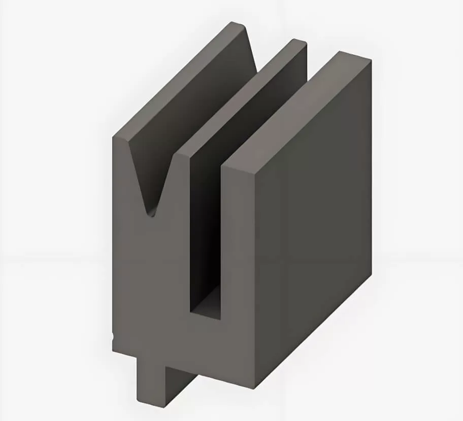 Flattening and curling dies