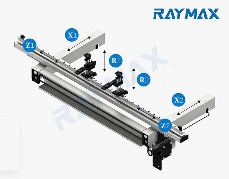 Press Brake Axis Diagram