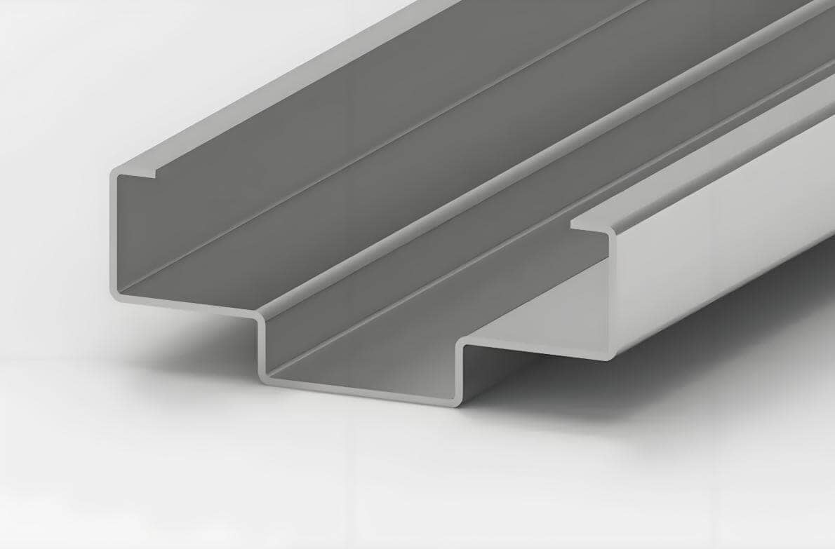 Metal door panel sheets produced by 4 axis press brake application
