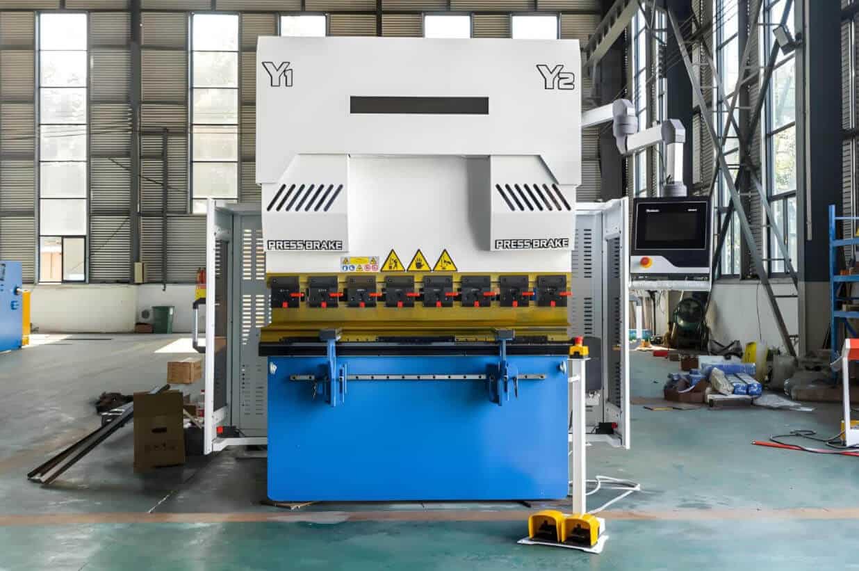 60 75 80 ton x 5 ft 4+1 Axis Home Shop Small Sheet Metal CNC hyd Press Brake