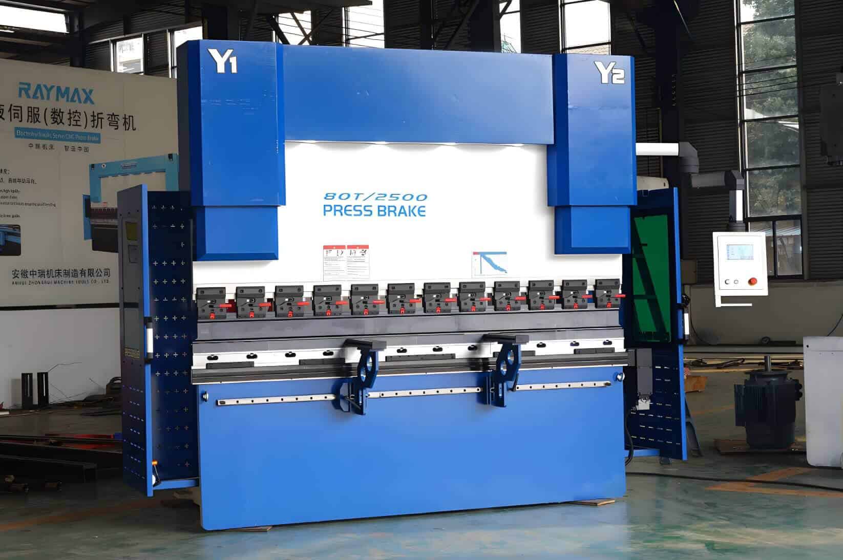 60 75 80 ton x 8 foot 3 axis cheap small metal CNC hydraulic brake press bender for sale