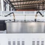 Hydraulic press brake hydraulic system