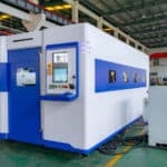 Modern fiber laser cutting machine