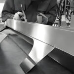 Press-braked Elevator Panel