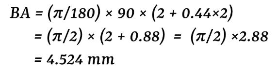 Example 1 BA Calculation Steps