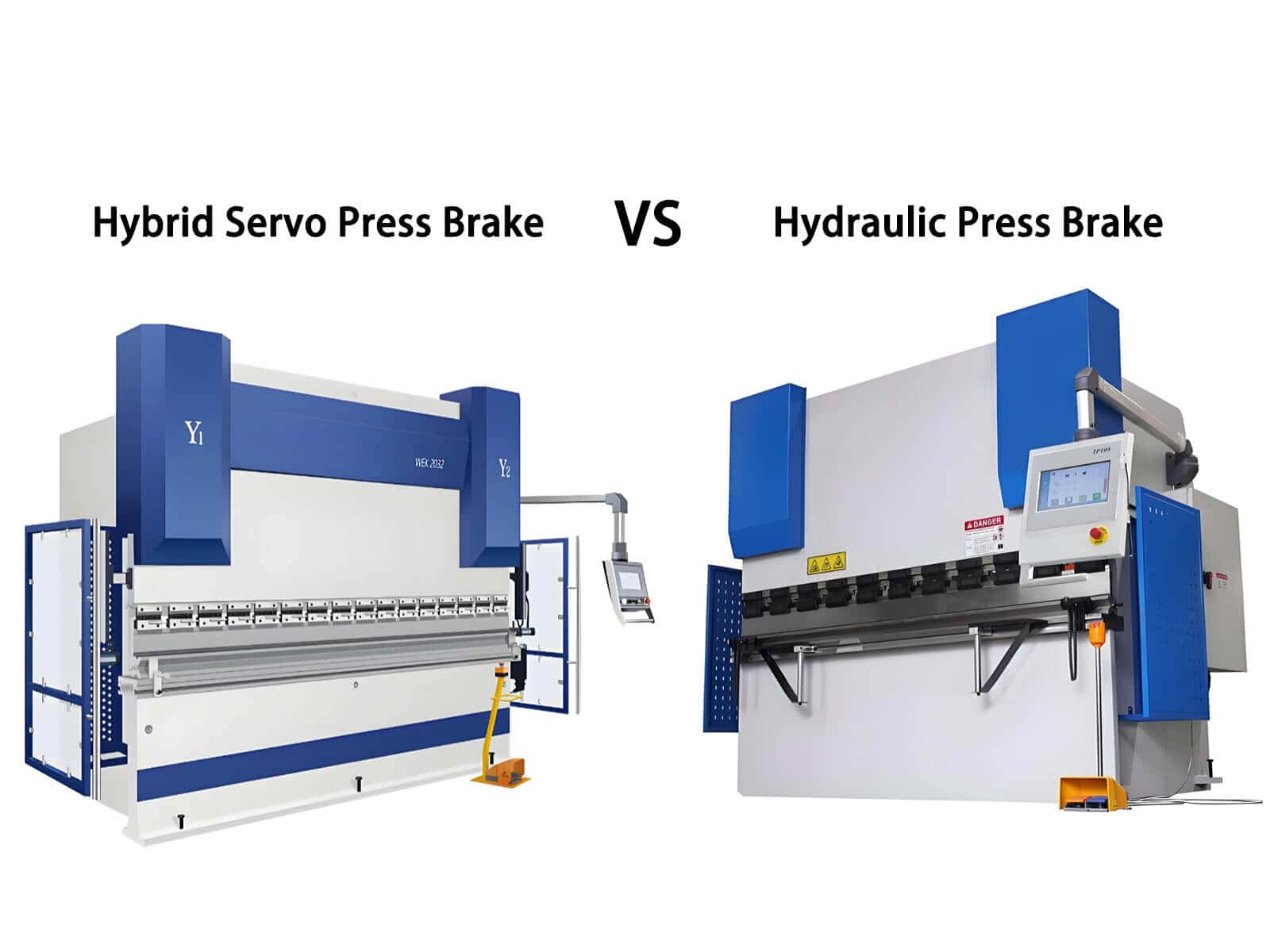 Hybrid Servo vs Hydraulic press brake