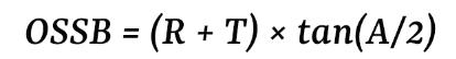 OSSB Calculation formula