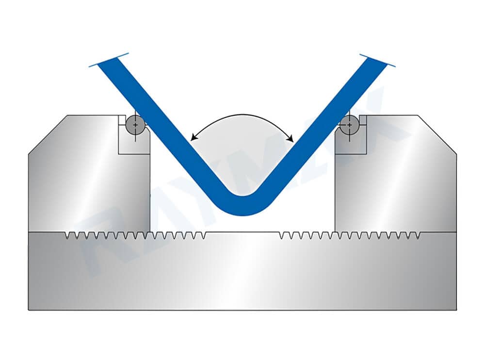 Adjustable lower die