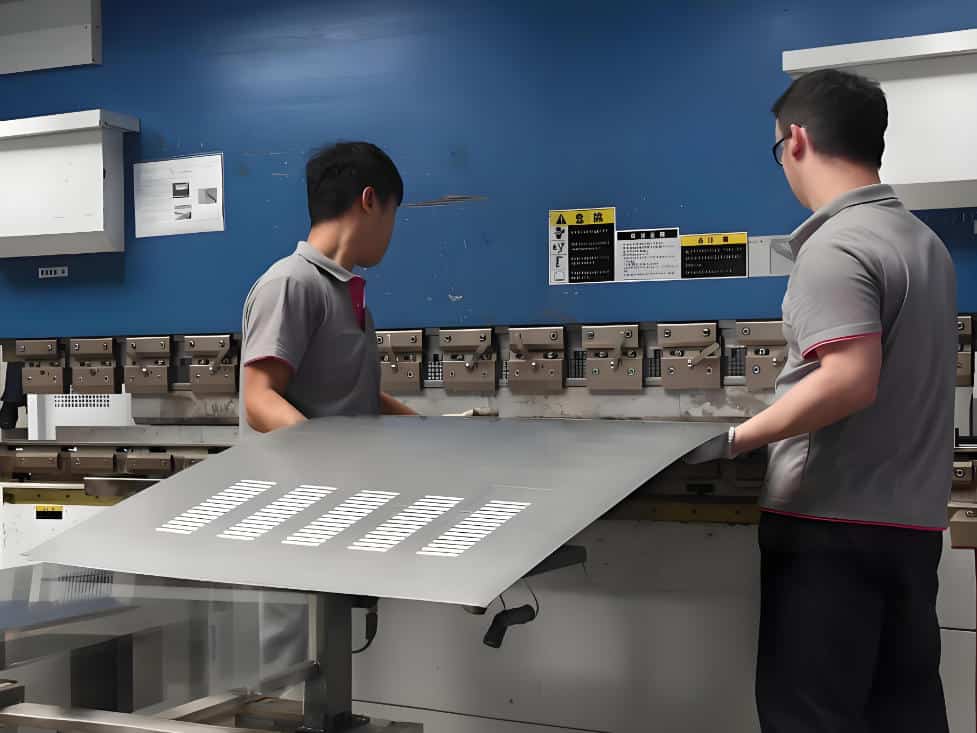 Electrical enclosure bending scenario