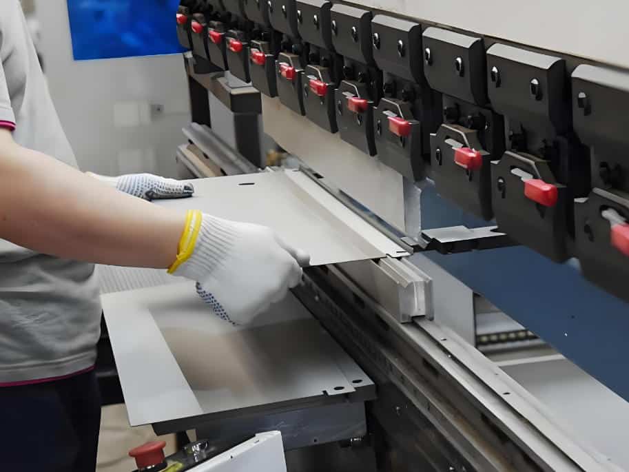 Electrical enclosure bending scenario