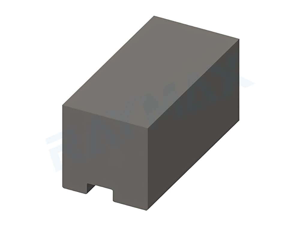 Flattening lower die