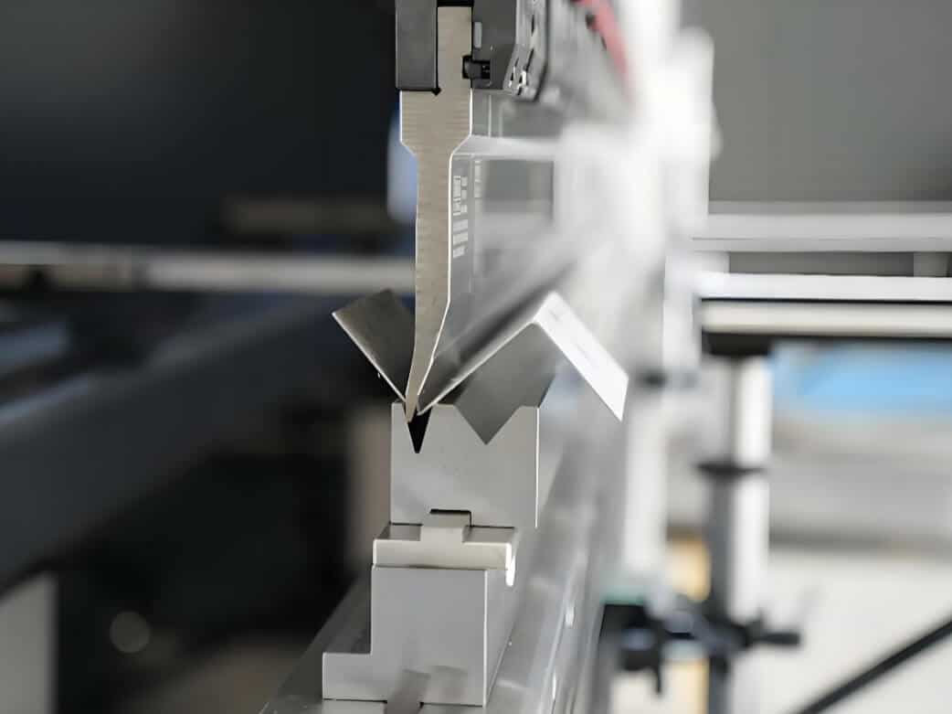 Press brake on-site operation diagram