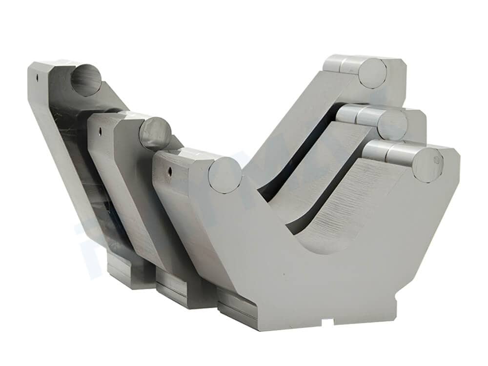 Roller-type lower die