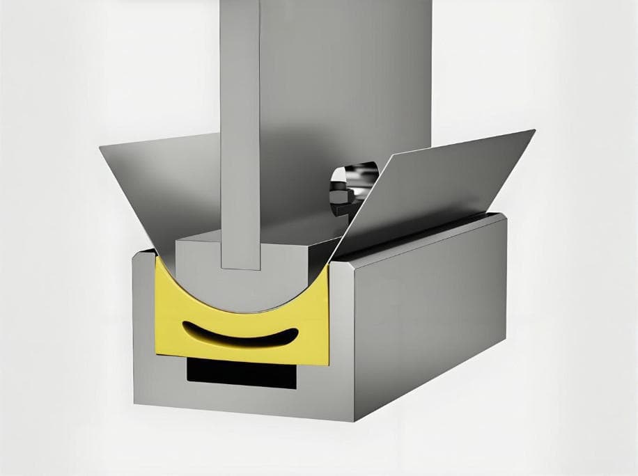 scratch-free press brake V-dies for stainless steel and decorative panels