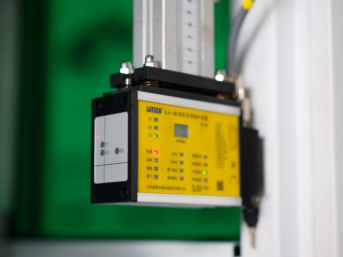 press brake laser protection system